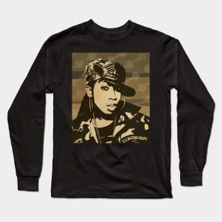 Missy // Retro Poster Hiphop Long Sleeve T-Shirt